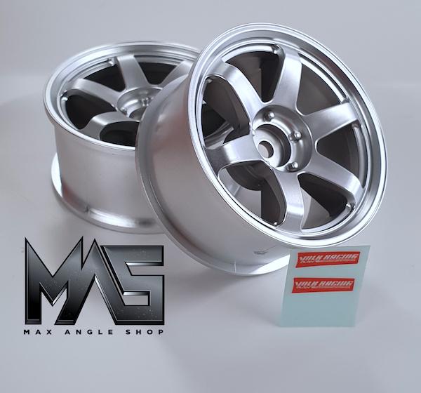 Mikuni Volk Racing Te37SL matt Silver offset5
